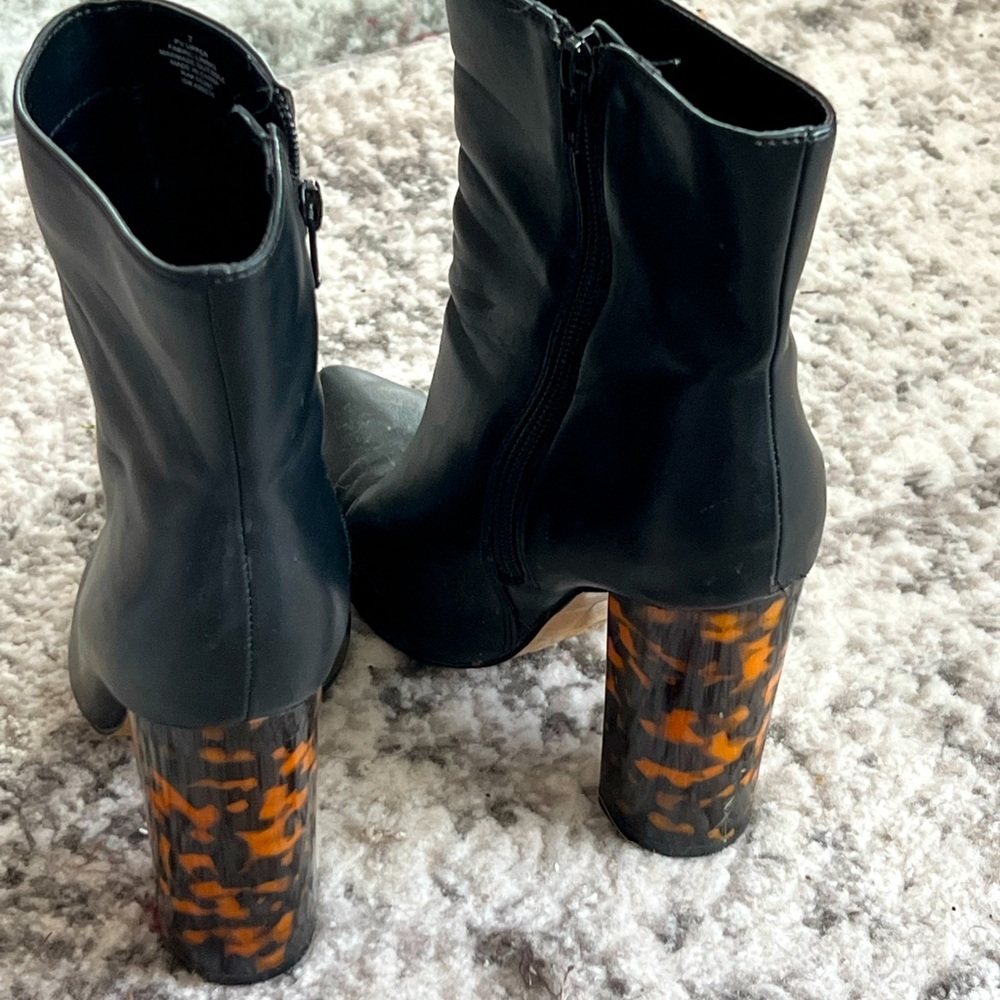 Black booties